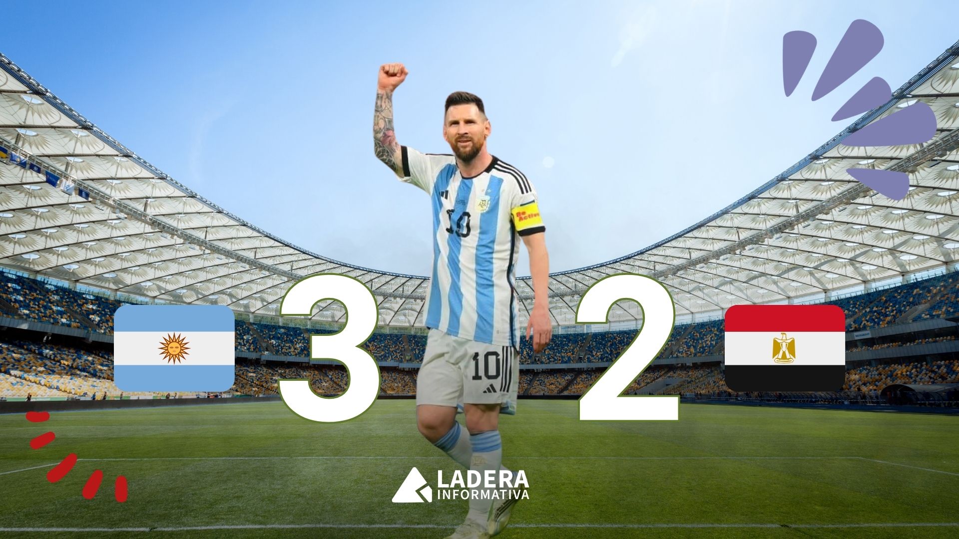 Argentina derrota a Egipto y avanza a los cuartos de final del Mundial 2026