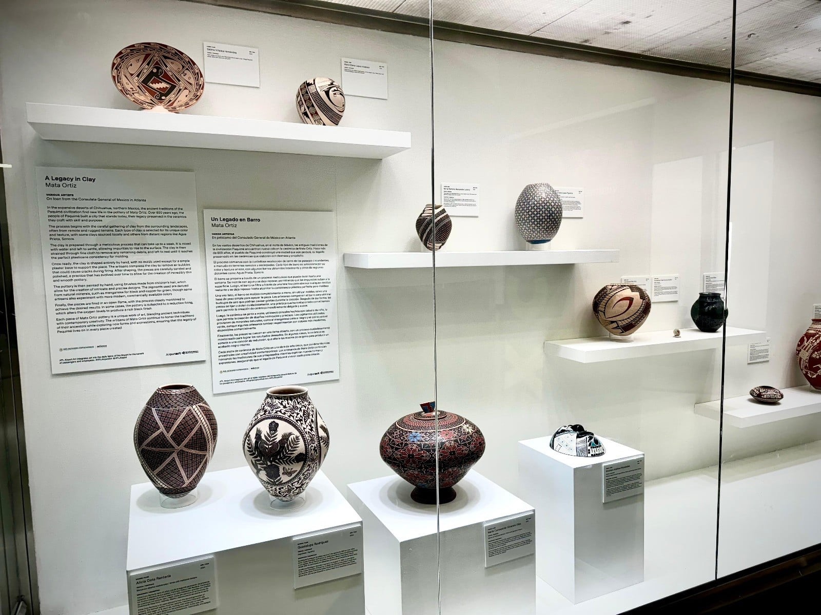 Protegen artesanías de Mata Ortiz con tecnología blockchain y las exhiben en Atlanta
