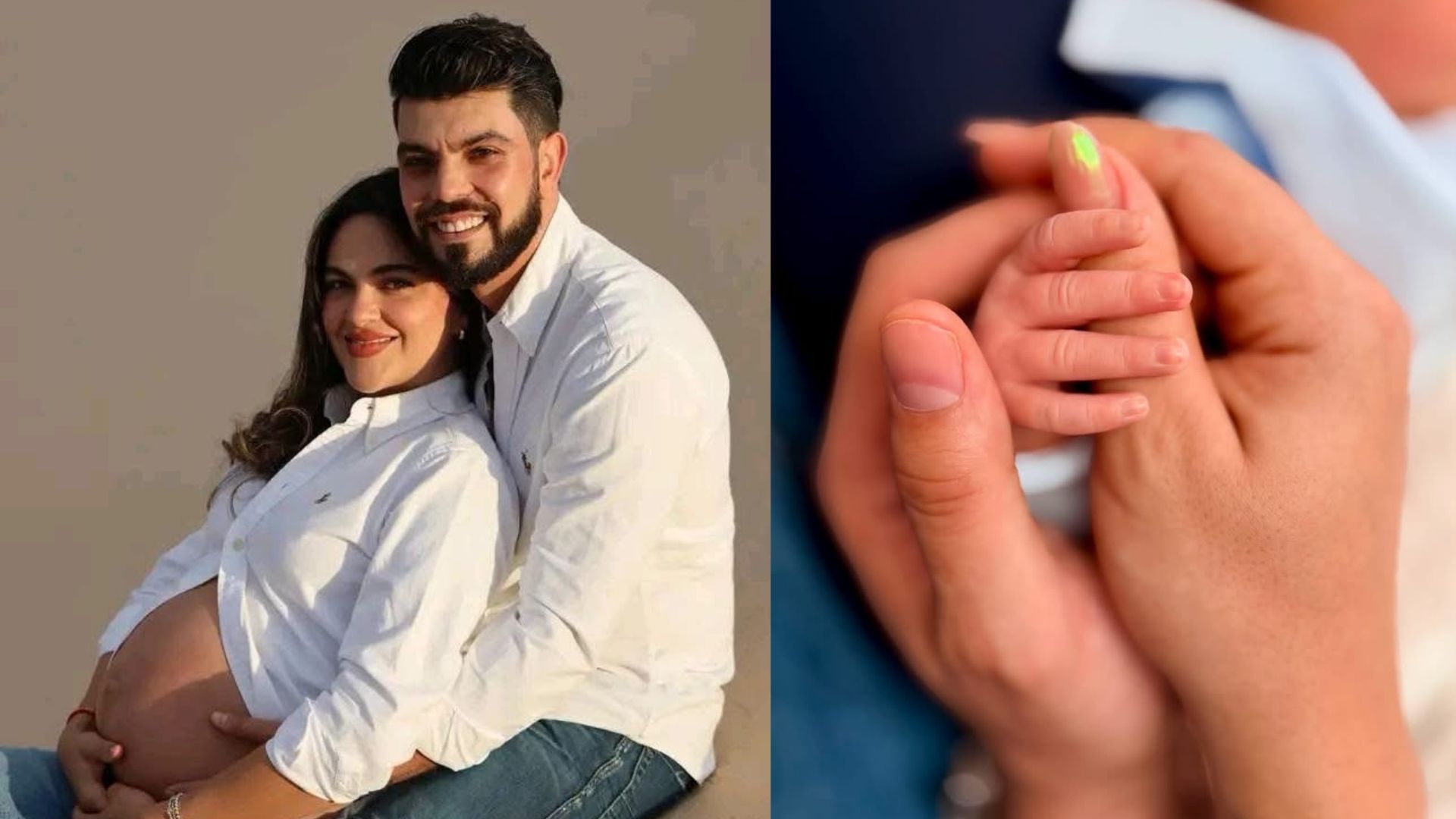 Andrea Chávez anuncia el nacimiento de su hijo Emiliano