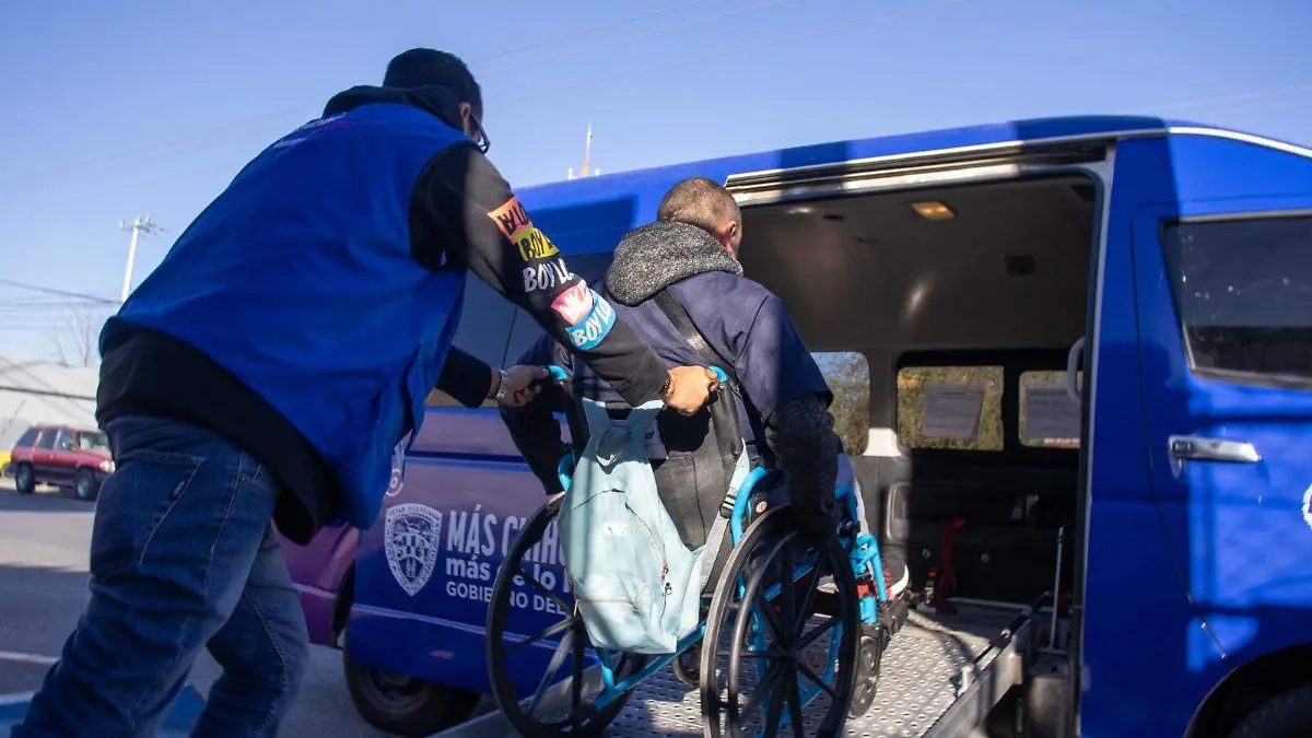 Chihuahua ofrece transporte adaptado gratuito para personas con discapacidad