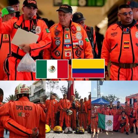 Topos de México se preparan para viajar a Colombia y apoyar en labores de rescate 🇲🇽🇨🇴