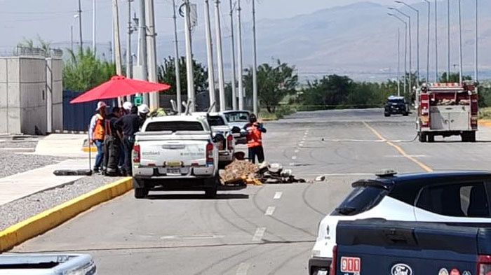 Fuga de gas provoca evacuación en Parque Industrial Sur de Chihuahua