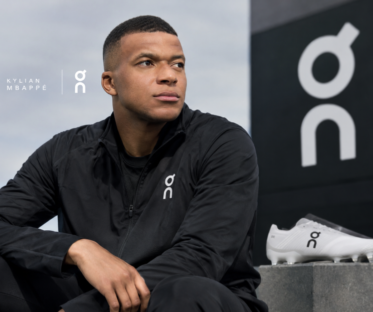 Mbappé deja Nike y firma contrato de 10 años con On